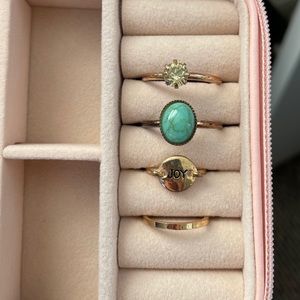 Gold Joy Ring Set